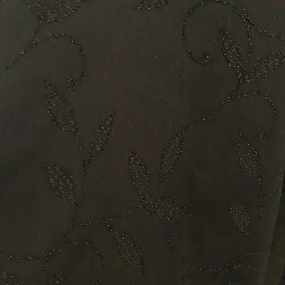 Black shimmery fancy shacket size 4x - Picture 5 of 5